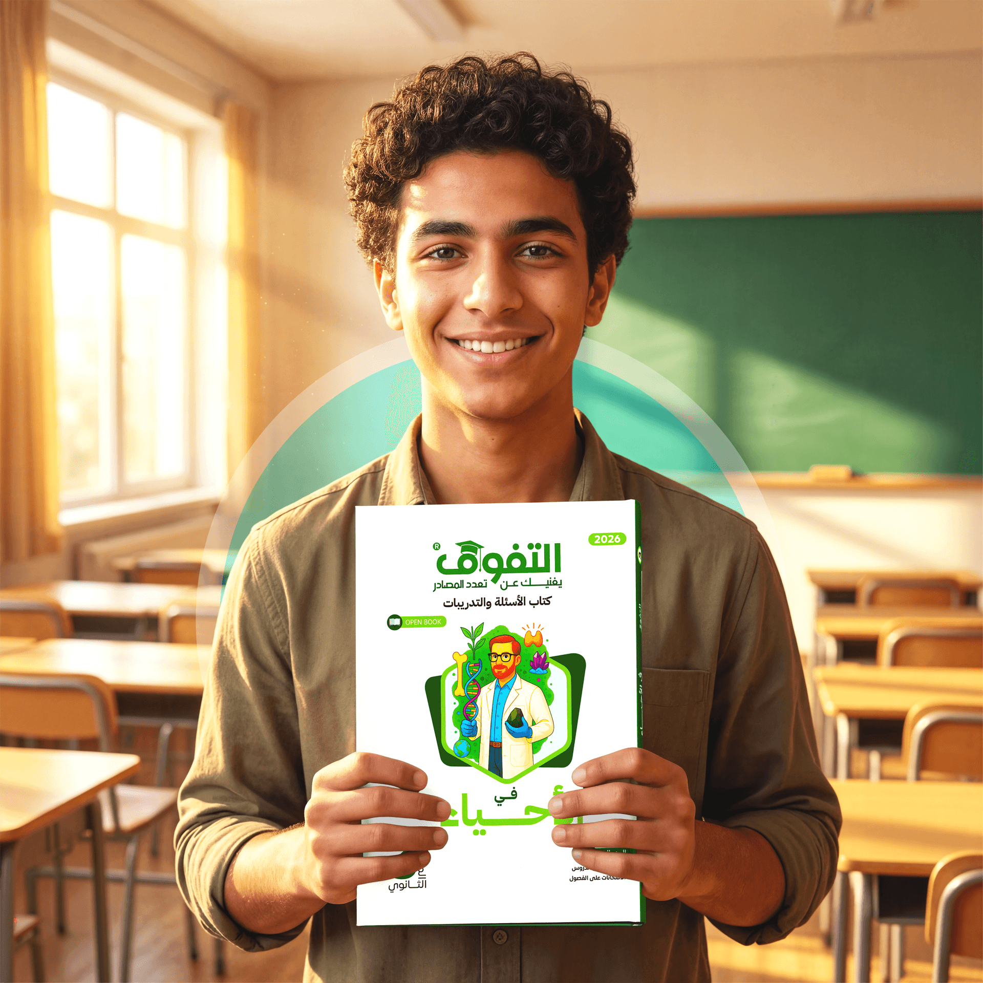 طالب يتفوق مع كتاب التفوق